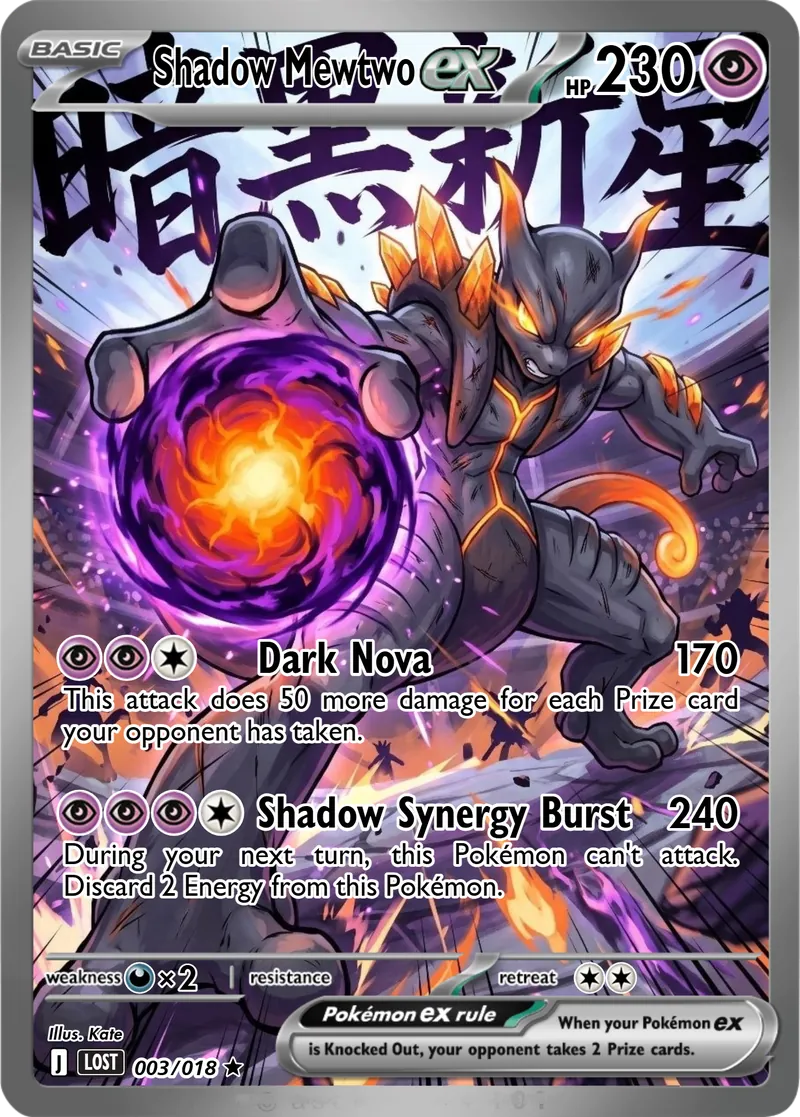 Shadow Mewtwo — LOST / Premium Reward